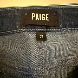 Paige dark denim 25 hoxton skinny
